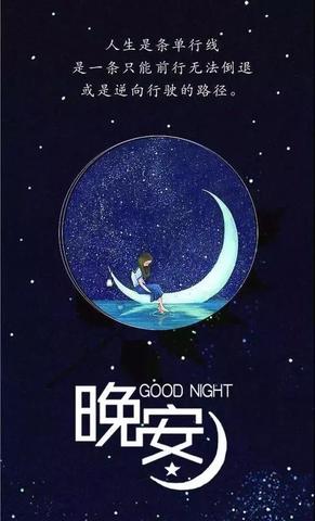 一句晚安的话句子（华丽的晚安寄语）
