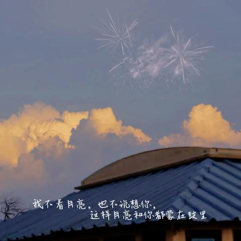 关于月亮的文案（用月亮表达美好祝愿的诗句唯美）