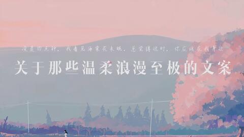 表达爱一个人文案短句（爱情的句子经典优美）