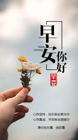 早安简单朋友圈文案短句（高情商早安问候方式简单短语赠言）