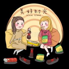 抖音最火闺蜜句子（闺蜜聚餐的文案短句干净短语）