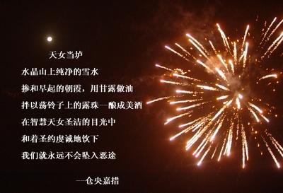配烟花的唯美简短文字（烟花感悟人生的句子长句）