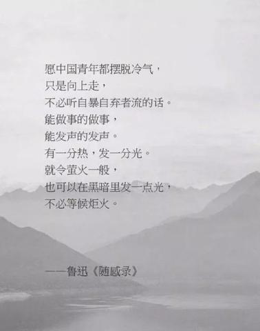 鲁迅书赠谁的诗句（得一知己足矣的句子鲁迅短文）
