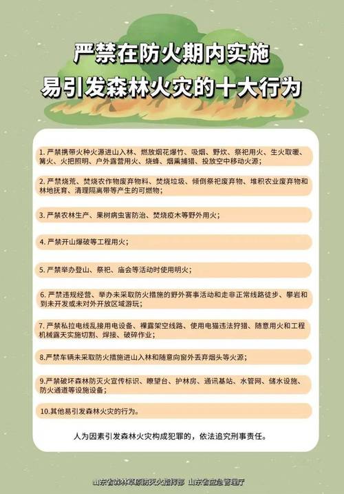 有关森林防火温馨提示宣传口号的好句有哪些（森林防火——唯美短句传递安全意识
）