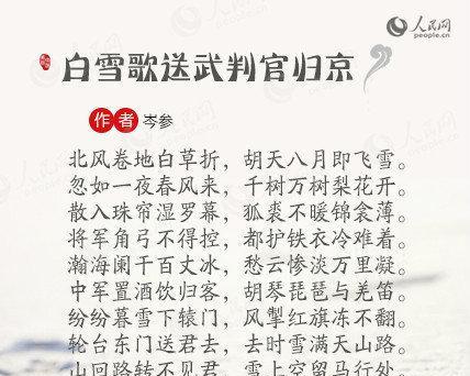 含有冬雪的诗句有哪些（冬雪的古诗20首句子）