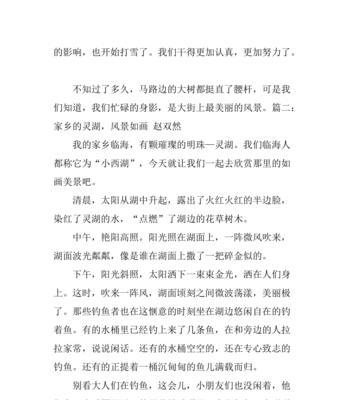 风景在路上中考满分作文（你是最美的风景精选）