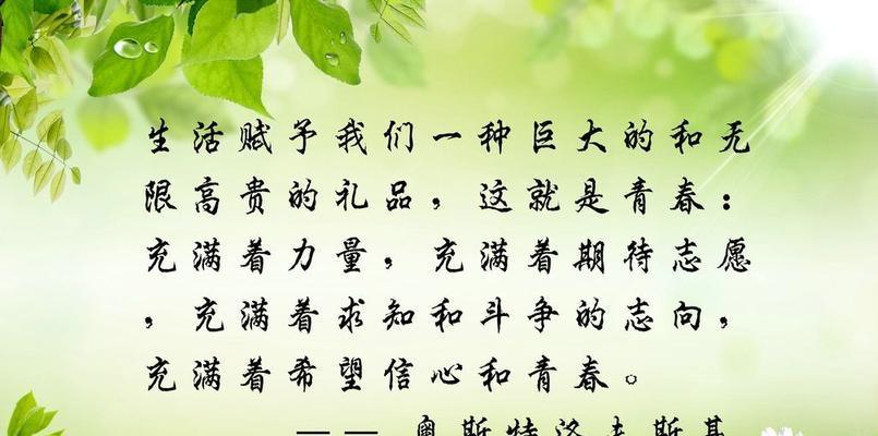 坚持的句子 励志名言警句（穿越迷茫，向着成功的路前行）