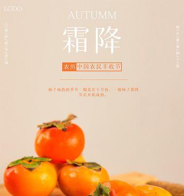霜降的句子短句唯美一句话（关于霜降经典语录）