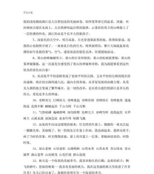 励志的好词好句摘抄（梦想从未离我而去）