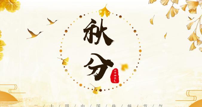 秋分的朋友圈问候语（秋分微信朋友圈说说——落叶飘舞间）