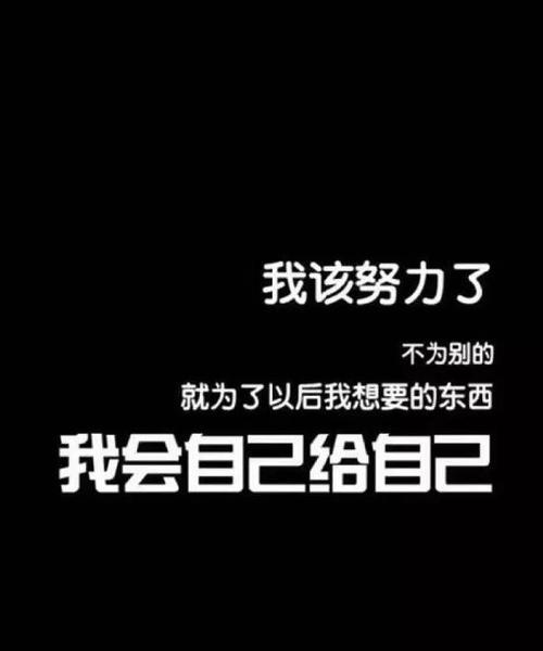 努力靠自己的句子 正能量（以努力开创未来）