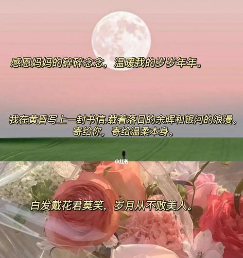 2020母亲节祝福语（母亲节祝福语，感动你的那句话）