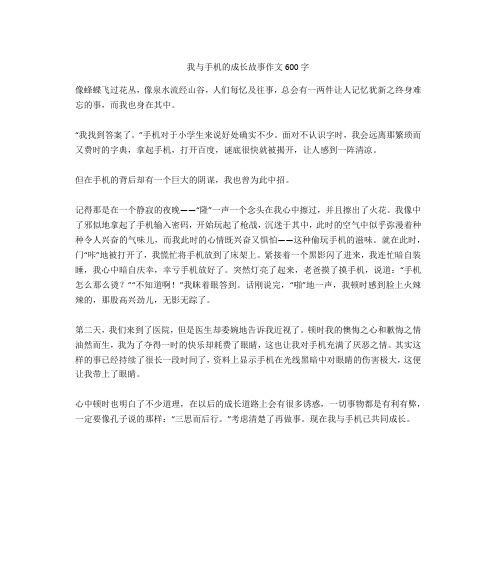 难忘的一件往事作文600字（《旅行中的不幸事件》）
