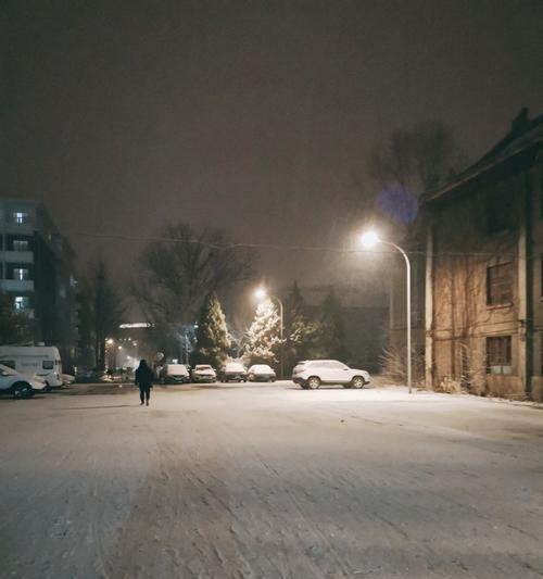 夜晚下雪的有意境的短句子（雪落寂夜，心静如初）