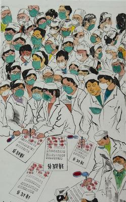 抗击疫情加油短语（共抗疫情，守护健康）