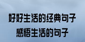 工作感悟生活的句子简短（心灵的天空，工作的海洋）