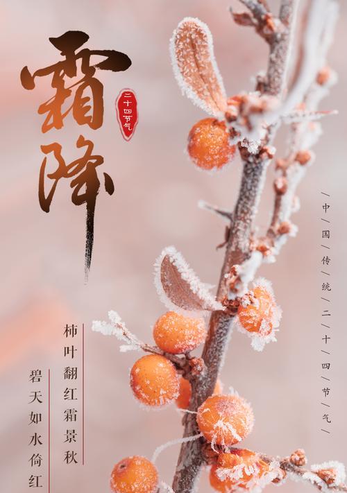 霜降节气说说朋友圈祝福问候（霜降，秋季的终章）