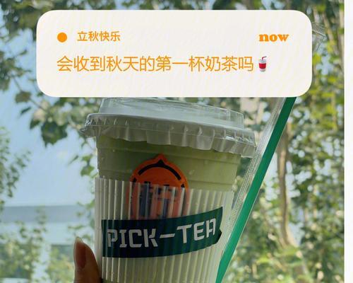 秋天的第一杯奶茶文案短句情侣（秋日恋曲——以秋天的杯奶茶秀恩爱朋友圈好句）