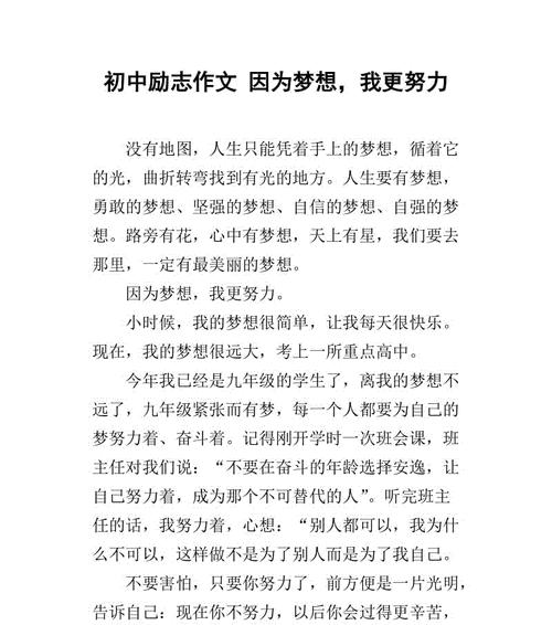 努力的追求是什么意思（《永不放弃的青春》）