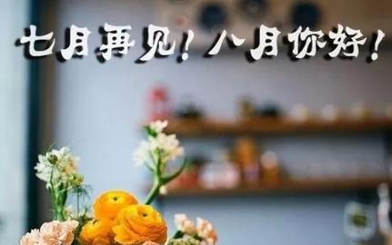 七月再见八月你好说说句子朋友圈怎么发（从时光里寻找幽默的美好）