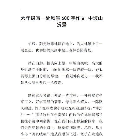 有关风景的作文怎么写（《2024一道风景线》）