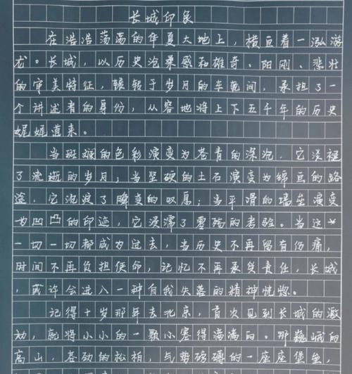 有关长城的作文评语怎么写（《长城上的一次意外之旅》）