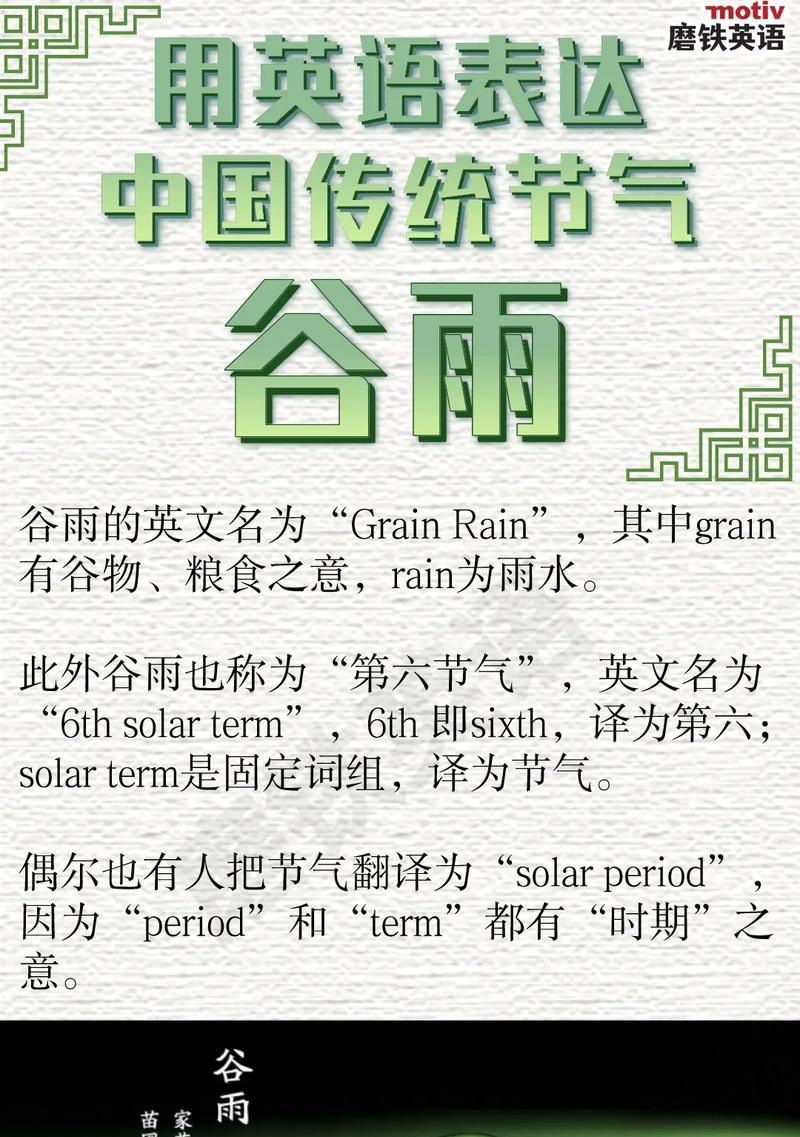 谷雨怎么讲（谷雨时节话悠扬：古韵今谈）