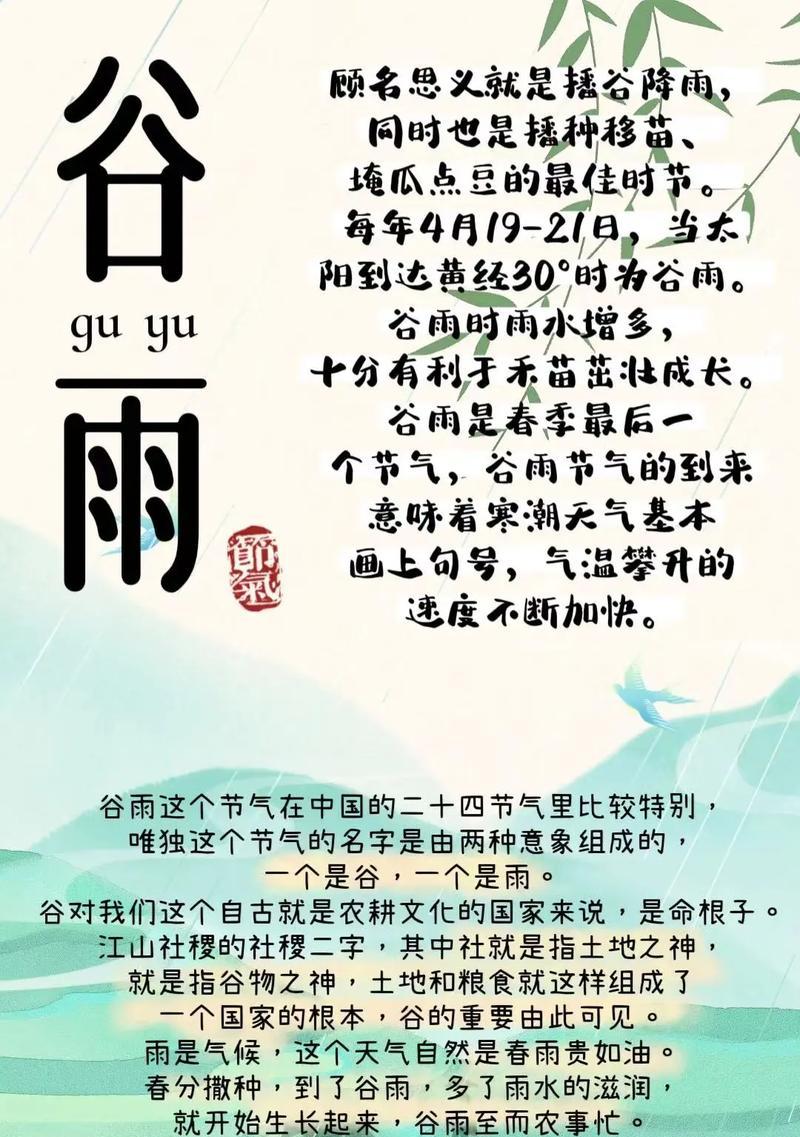 山东青岛中考谷雨说说好句是什么？（《谷雨时节，墨香古韵》）