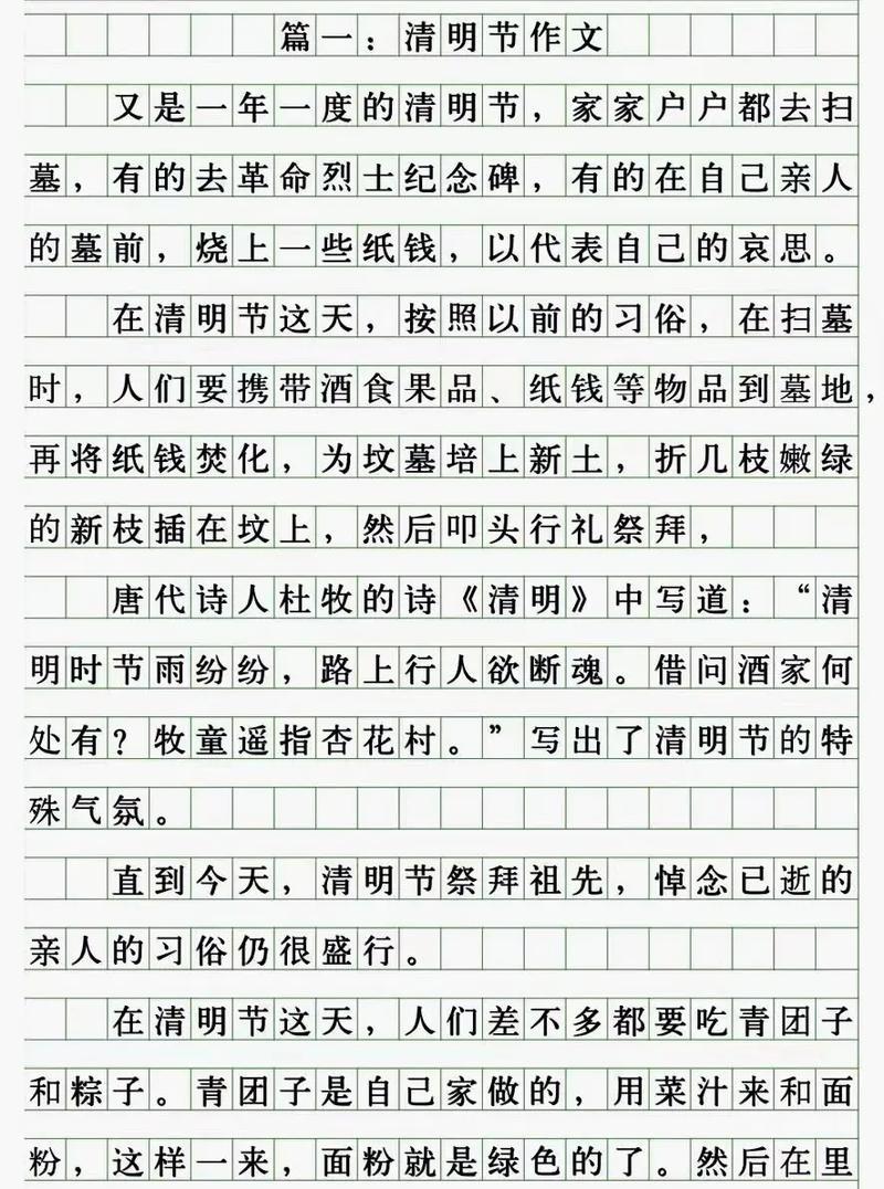 有关写清明节雨的作文的作文怎么写（《写清明节雨的作文》）