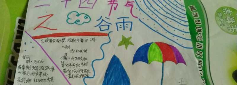 谷雨摘抄好句怎么写在纸上？（《纸上细雨润笔墨：谷雨书情》）
