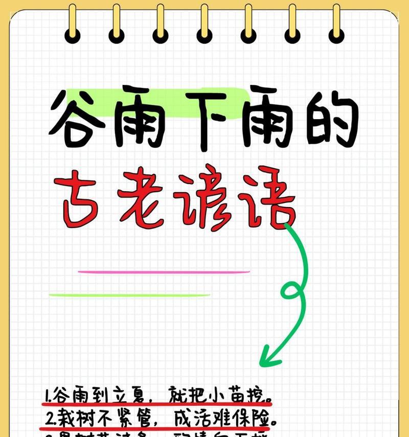 谷雨时节有哪些农事金句？（谷雨润物细无声，田园诗画共此时）