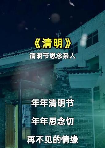 说说自己的清明节怎么过（《清辉如许，自赏春日芳华》）