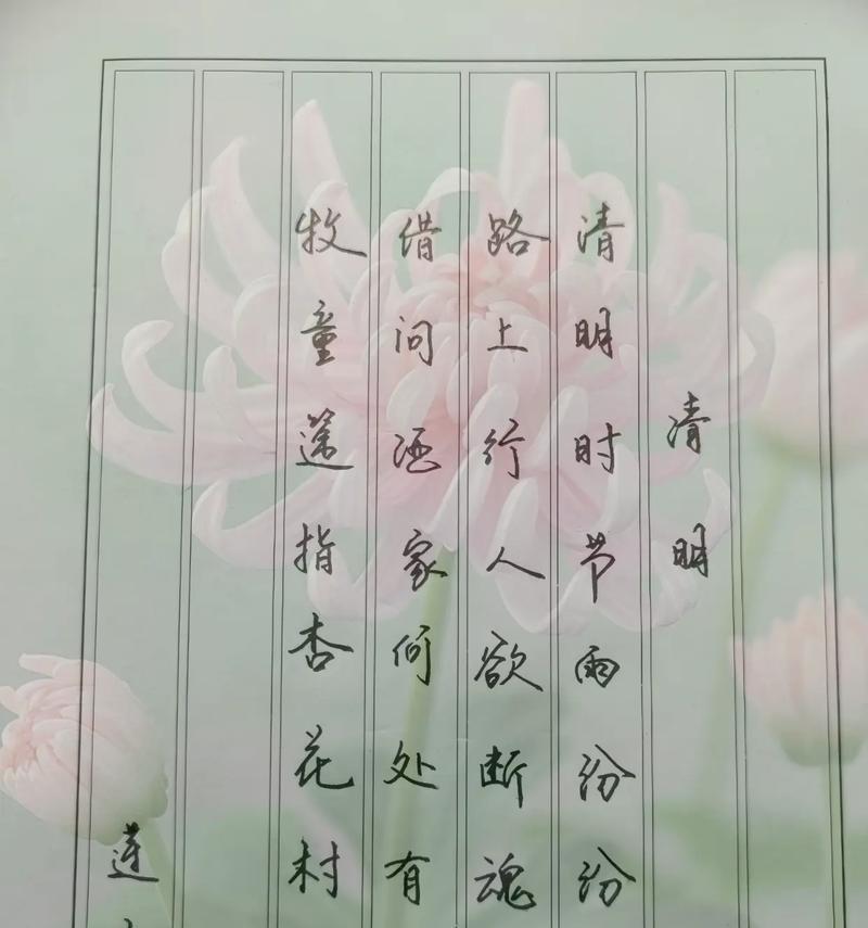 写清明节的手抄报怎么写（《细雨润翠，清明情长》）