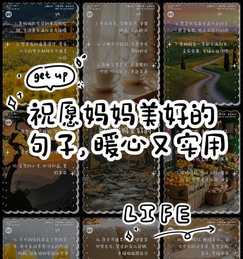 母亲节祝福短句有哪些？（《丹心寸意）