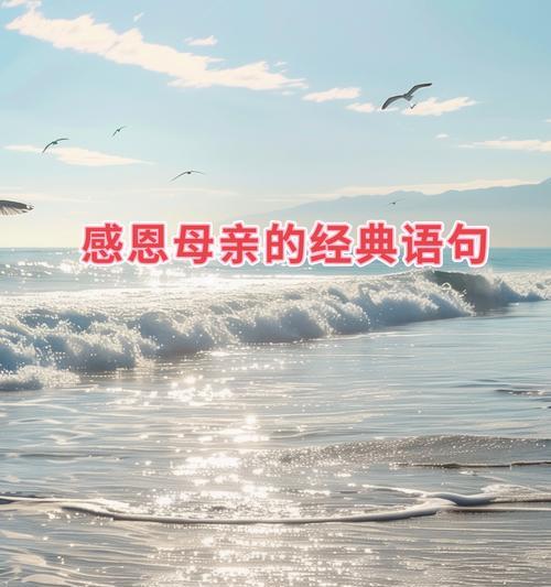 母亲节土味语录好句有哪些？（《母恩如水）