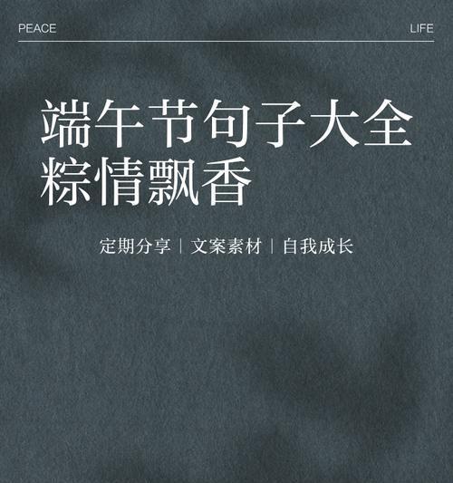 有关端午节送清凉的句子的句子怎么写（《端午清风，古韵今风》）