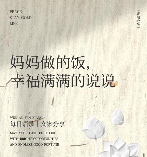 有关母亲节简单晚餐文案短句的短句怎么写（《母亲节，月下佳肴话亲情》）