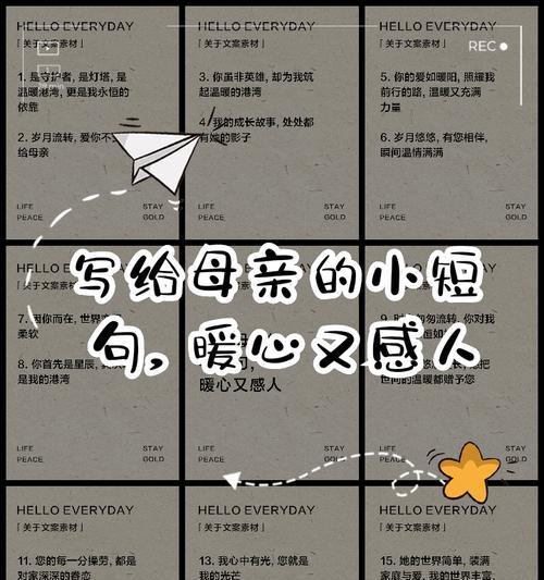 母亲节小勋章文案怎么写？（《春晖寸草：母亲节小勋章之赋》）