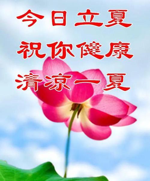 立夏经典祝福语好句有哪些？（立夏轻吟：古风雅韵，岁月静好）