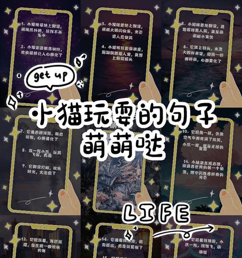 小花猫的文案（《童趣喵语·古风绘影》）