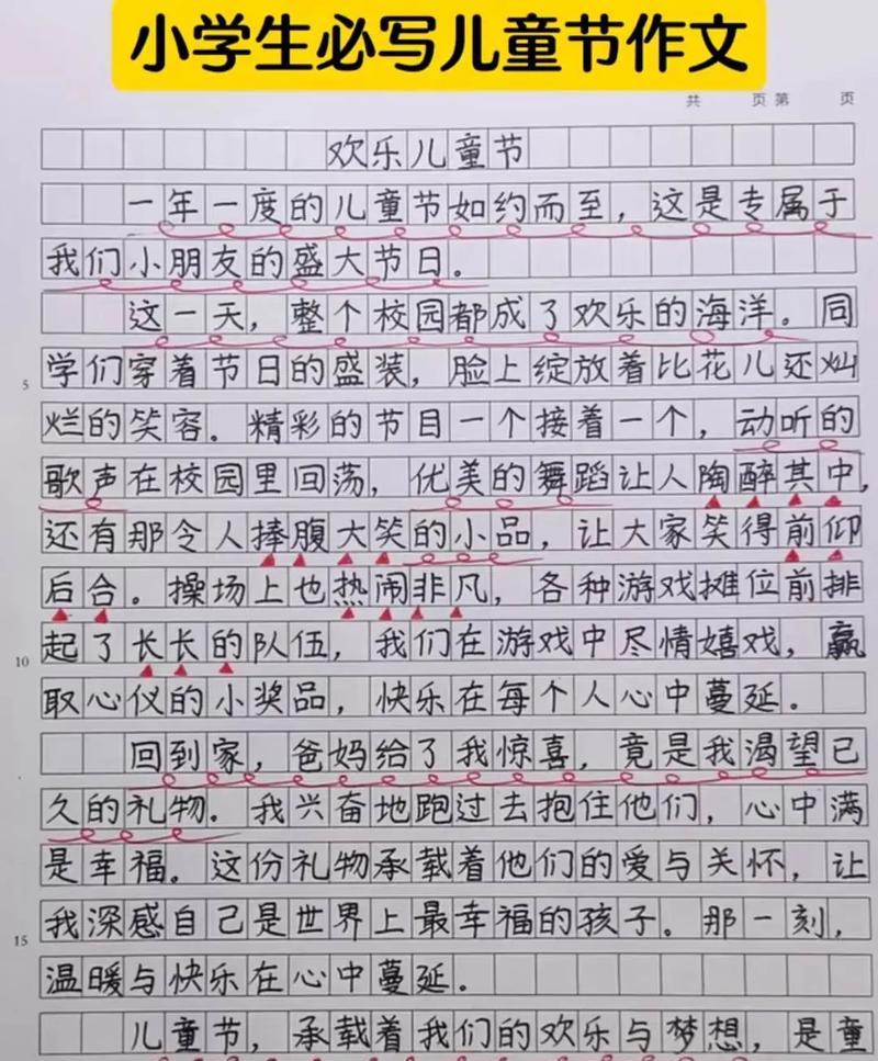 以儿童节作文的要求为话题的作文怎么写（《童心未泯，六一欢歌》）