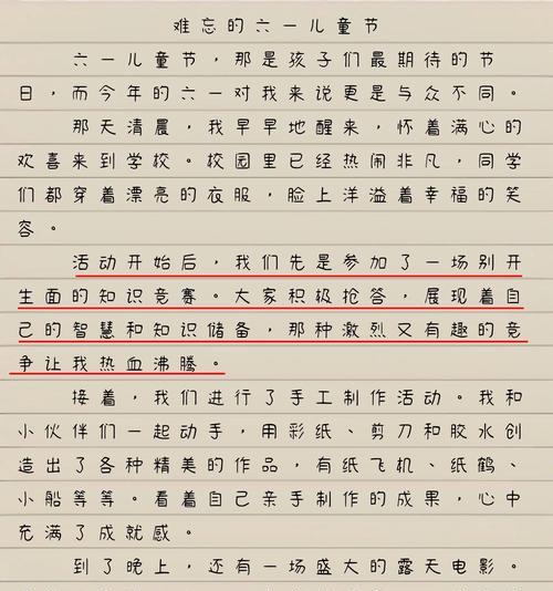 有关儿童节高分作文的作文怎么写（《六月花开，梦想启航——儿童节的高分记忆》）