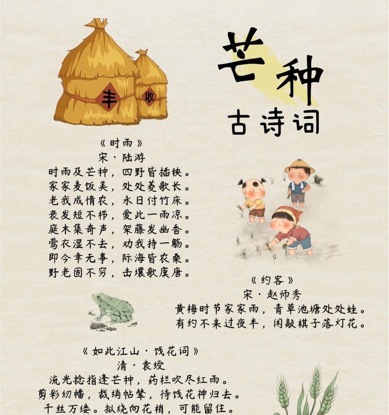 芒种小学生作文（《芒种时节，青春的对话》）