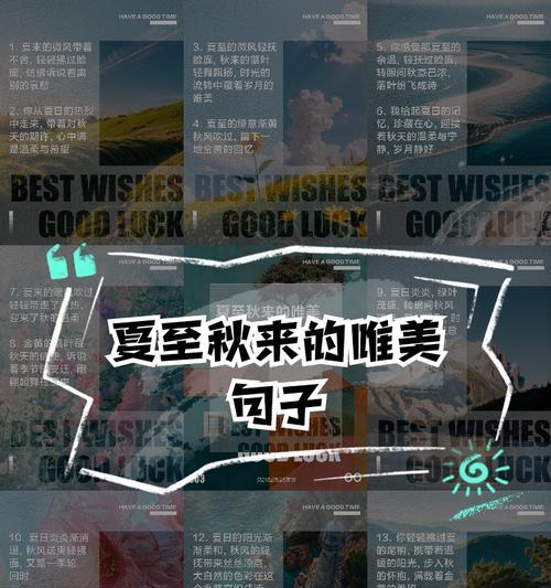 夏至祝福文艺的句子好句有哪些？（《夏至雅韵：古风流转的岁月情》）