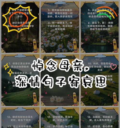 母亲节如何撰写祈福文案？（《慈母心怀，春晖寸草》）